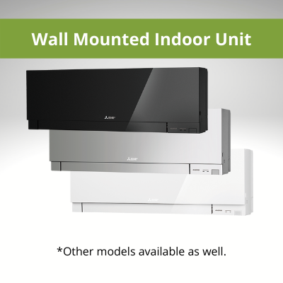 wall mounted ductless mini split system