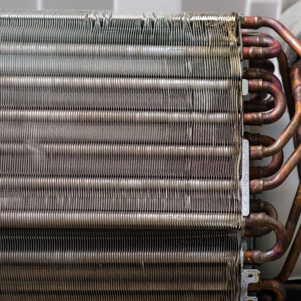 dirty evaporator coils that need cleaned