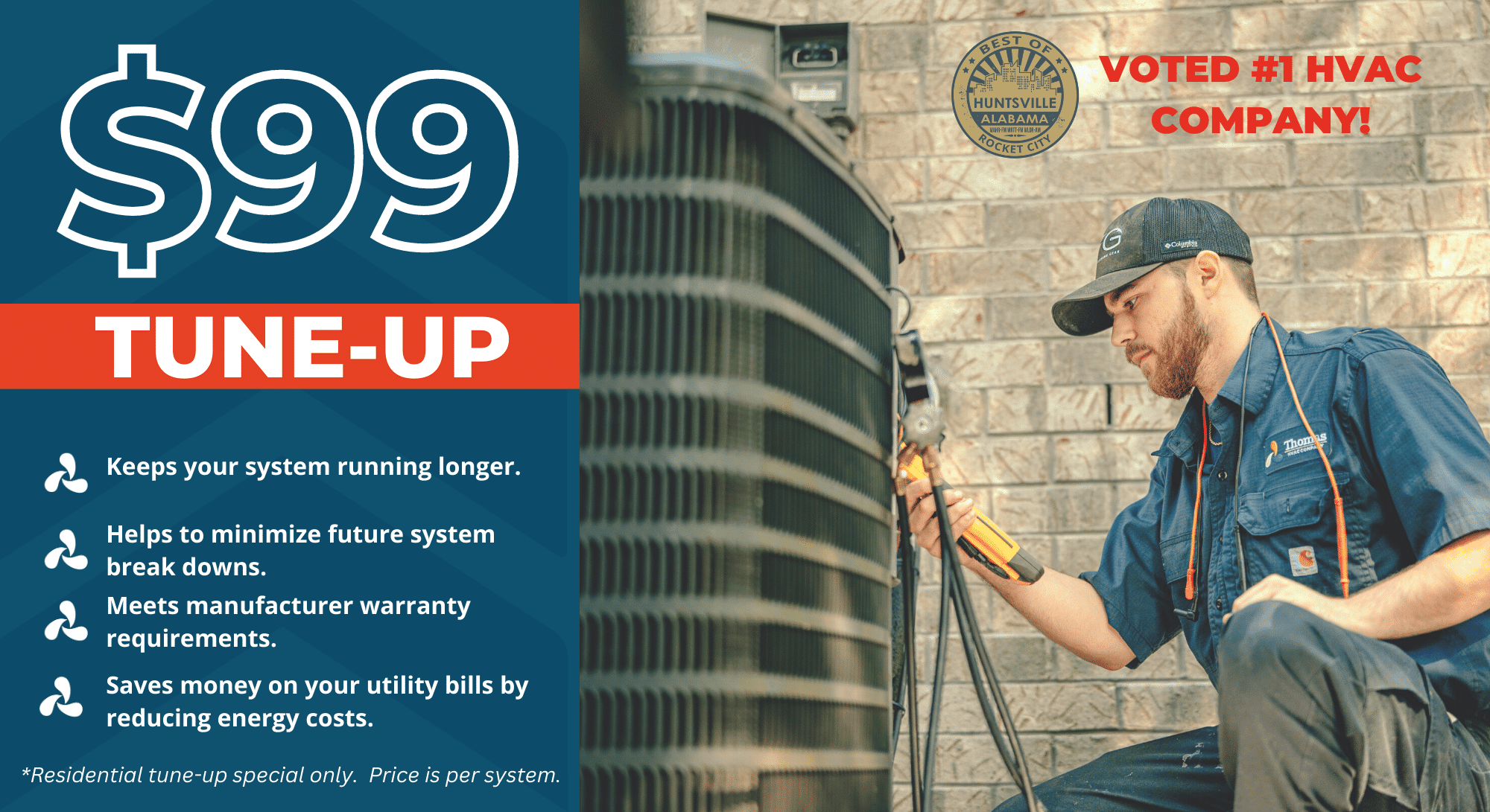 hvac tune up special