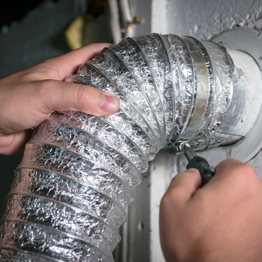 professional dryer vent cleaning service