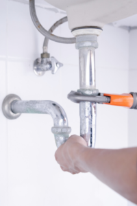 plumbing services on a residential home